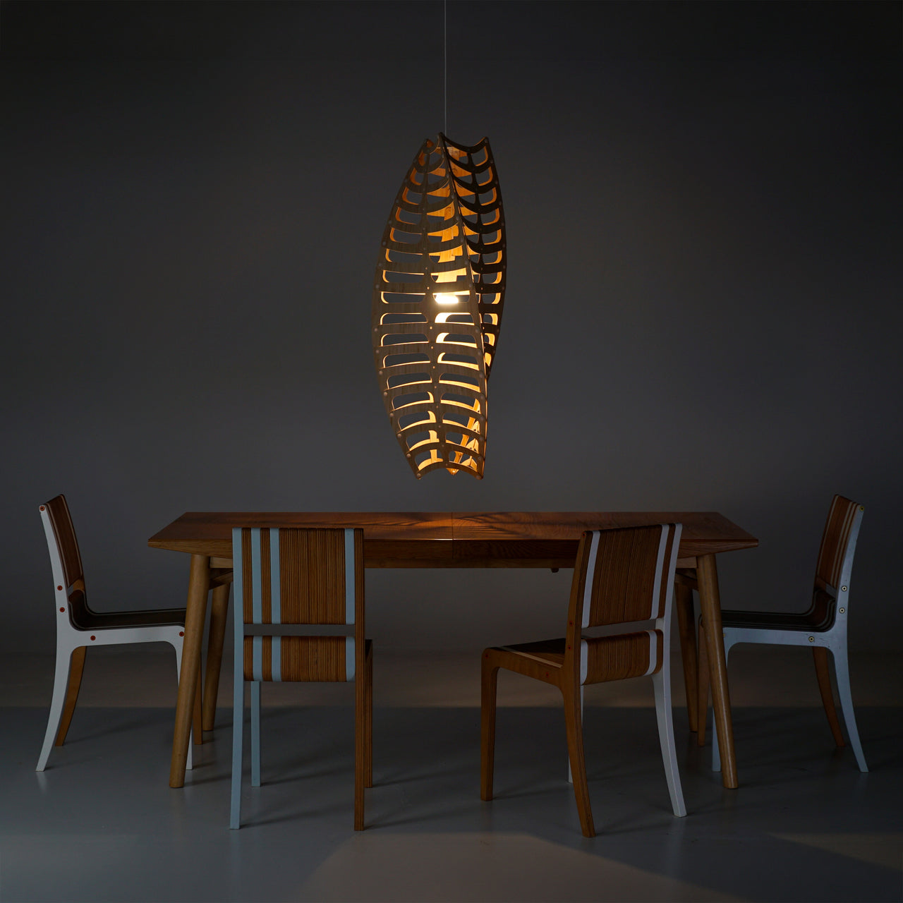 Toru Horizontal Pendant Light: Large + LS