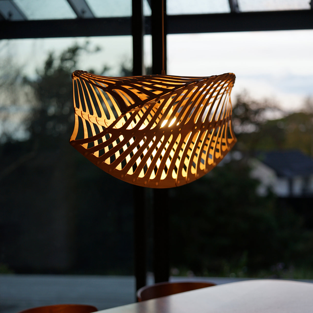 Toru Horizontal Pendant Light: Small + LS