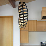 Toru Vertical Pendant Light: Medium + LS