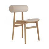 Totem Chair: Seat + Back Upholstered + Natural Oak