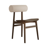 Totem Chair: Back Upholstered + Dark Smoked Oak