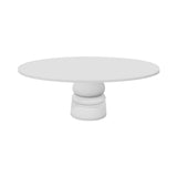 Container Oval Table: Small + New Antiques + Traffic White + White