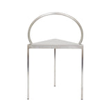 Triangolo Chair: Stainless Steel