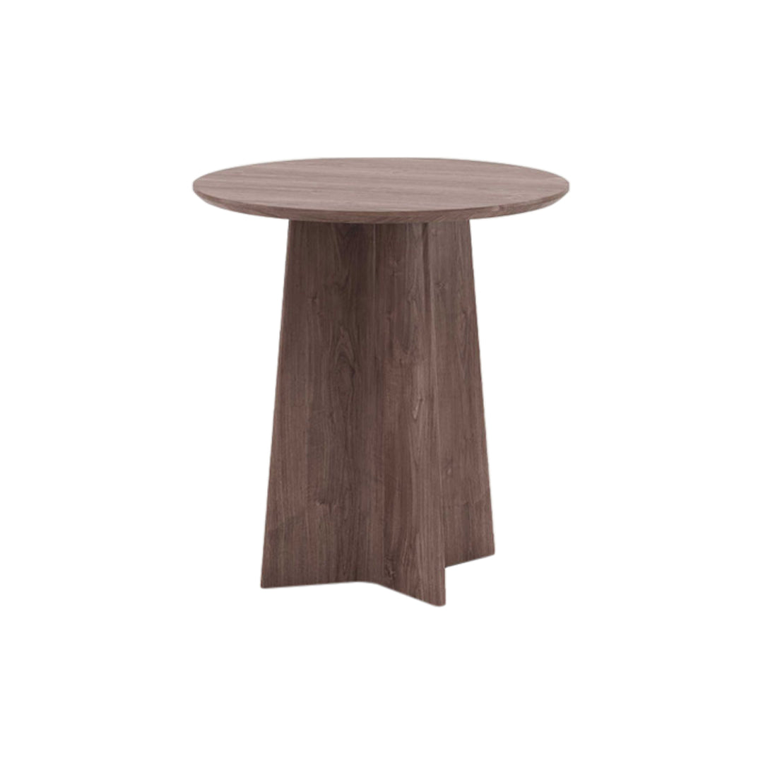 Trinity Side Table: Natural Walnut