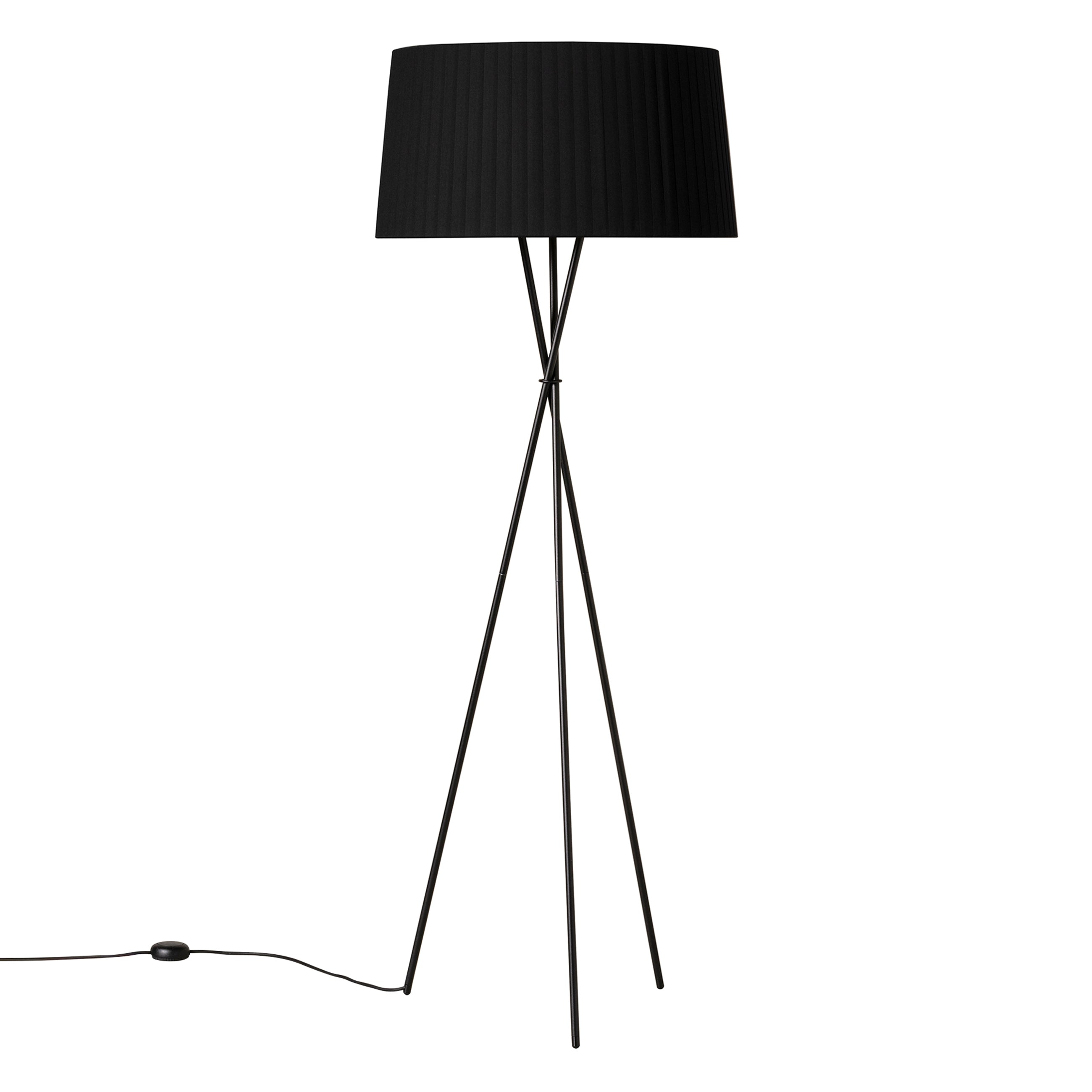 Trípode G5 Floor Lamp: Black