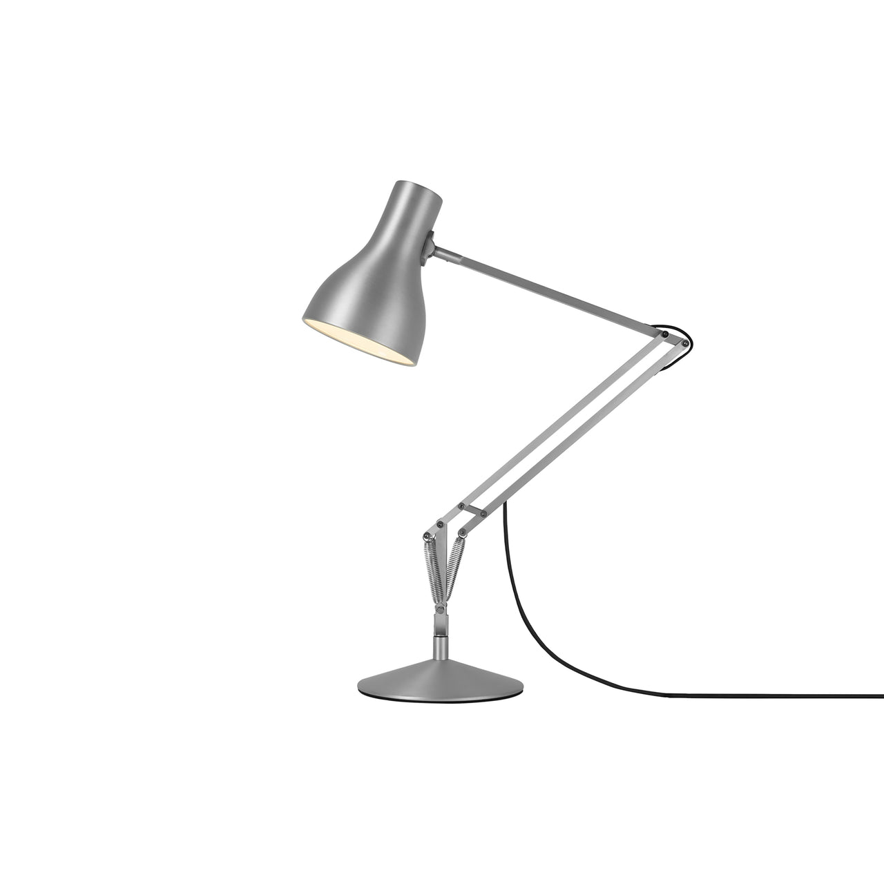 Type 75 Desk Lamp: Silver Luster