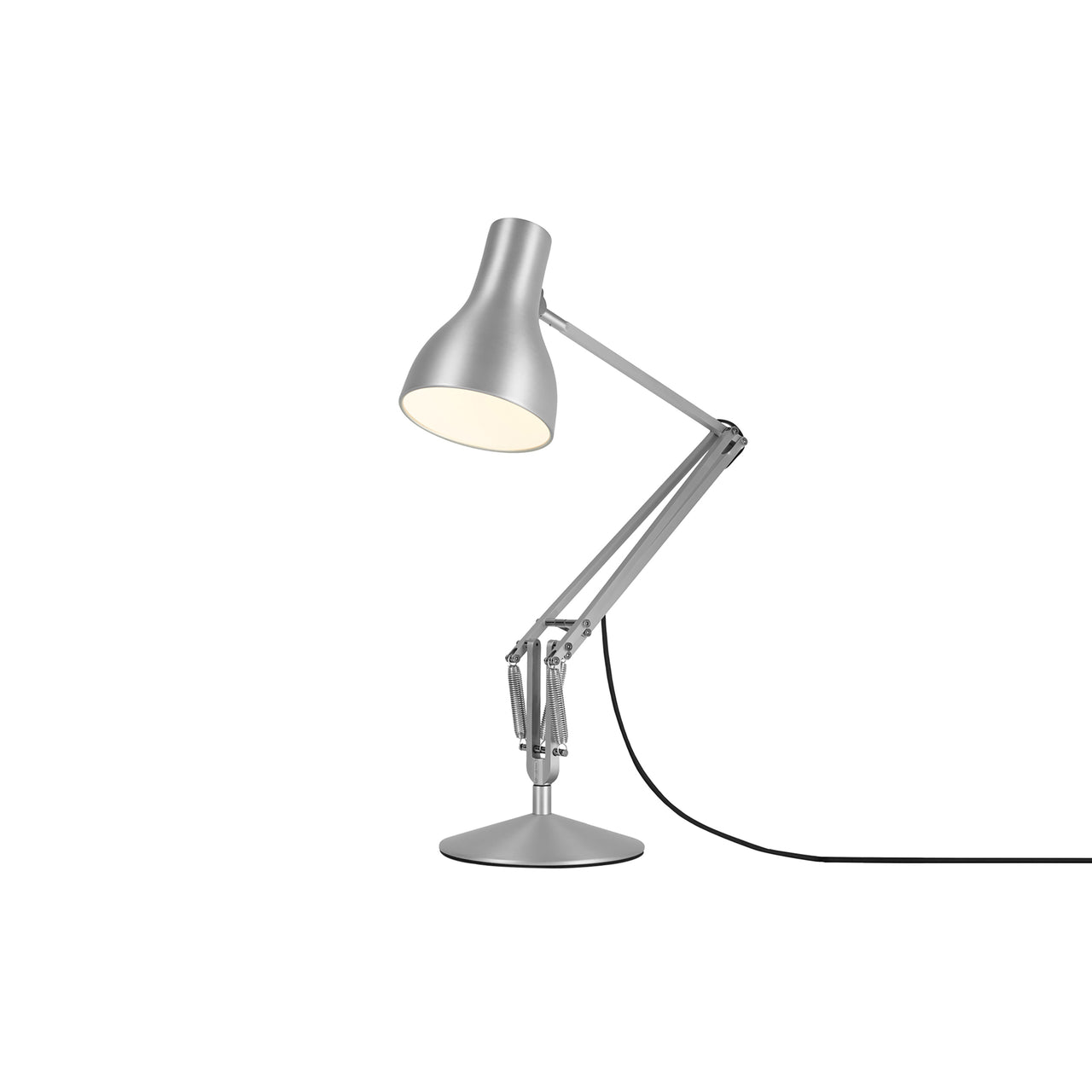 Type 75 Desk Lamp: Silver Luster