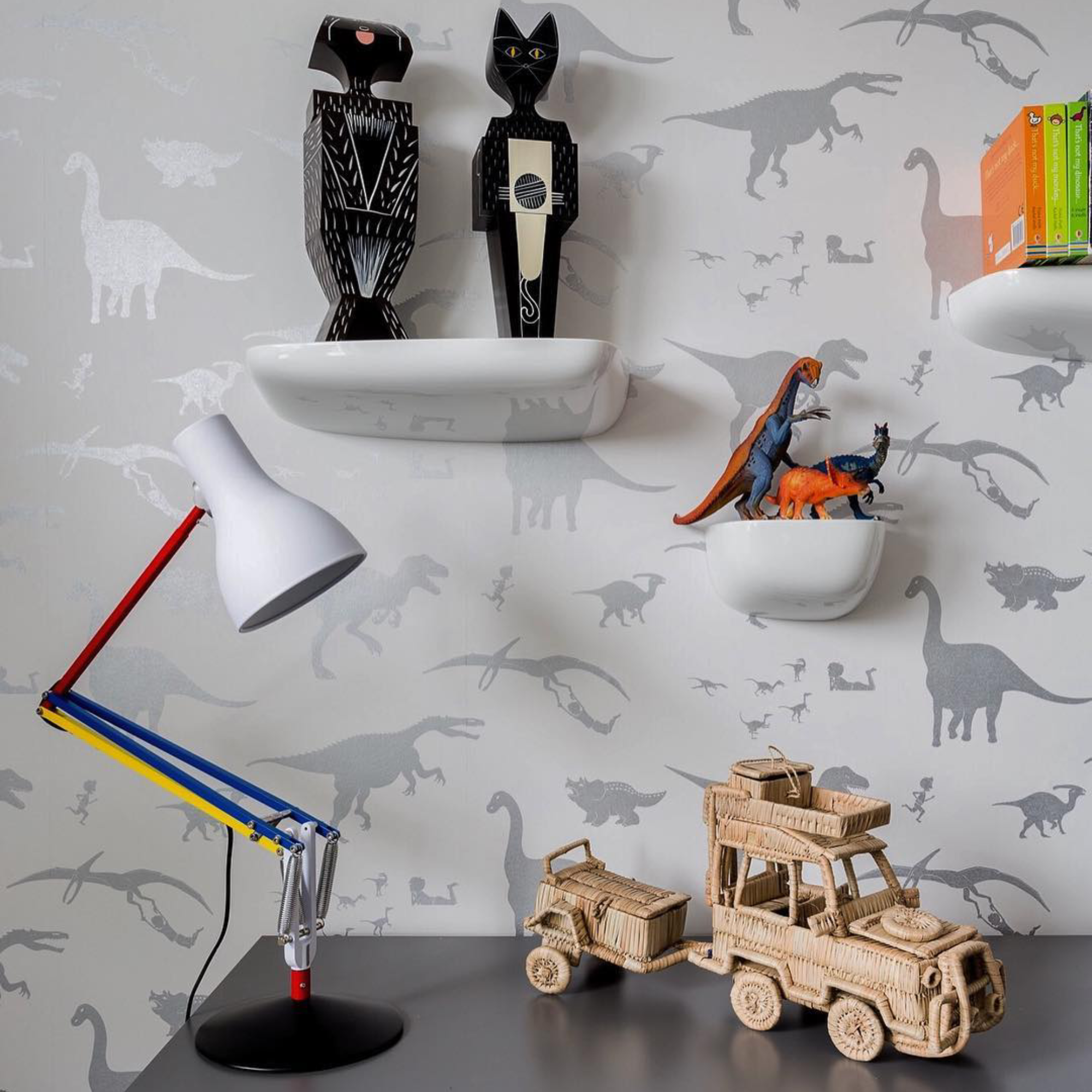 Type 75 Desk Lamp: Paul Smith Edition Three + LS