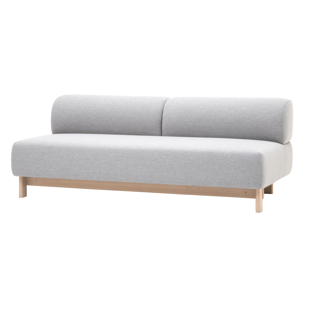 Elephant 3 Seater Bench: Pale Natural