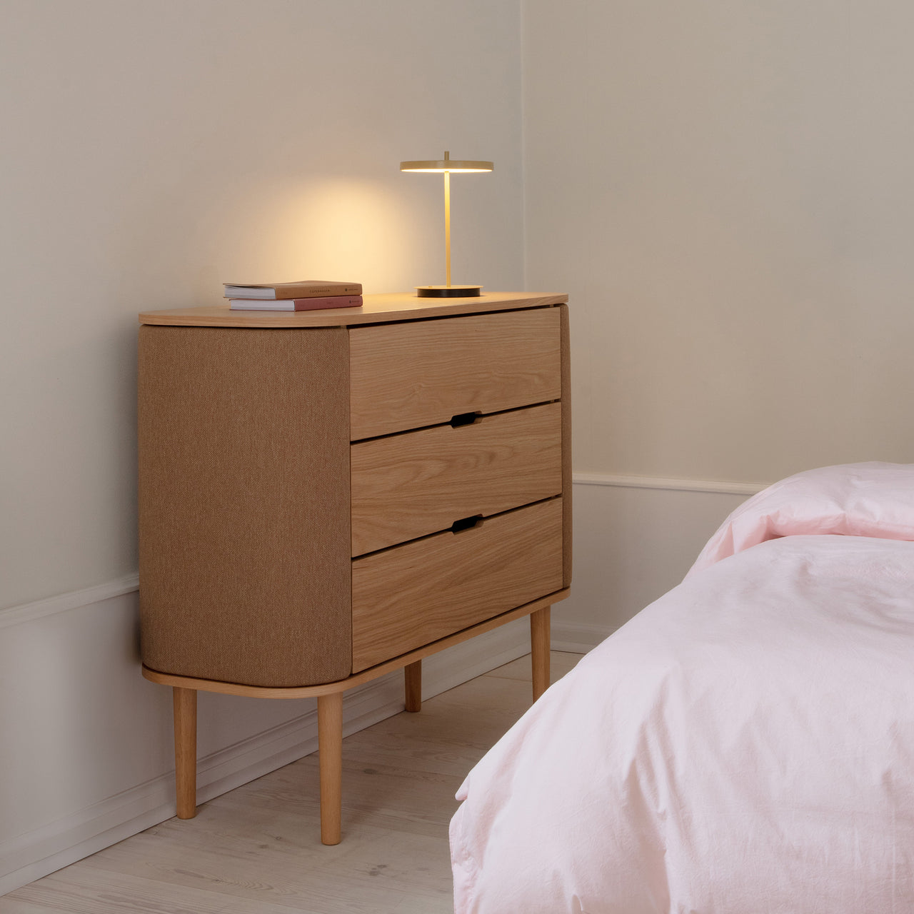 Treasures Dresser: Upholstered