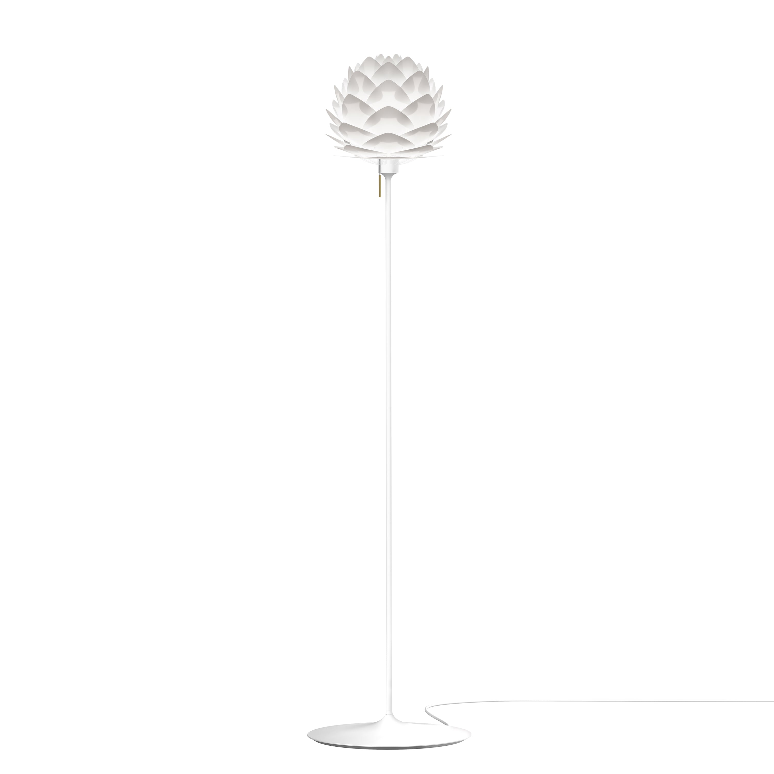 Silvia Champagne Floor Lamp: Mini - 13.4