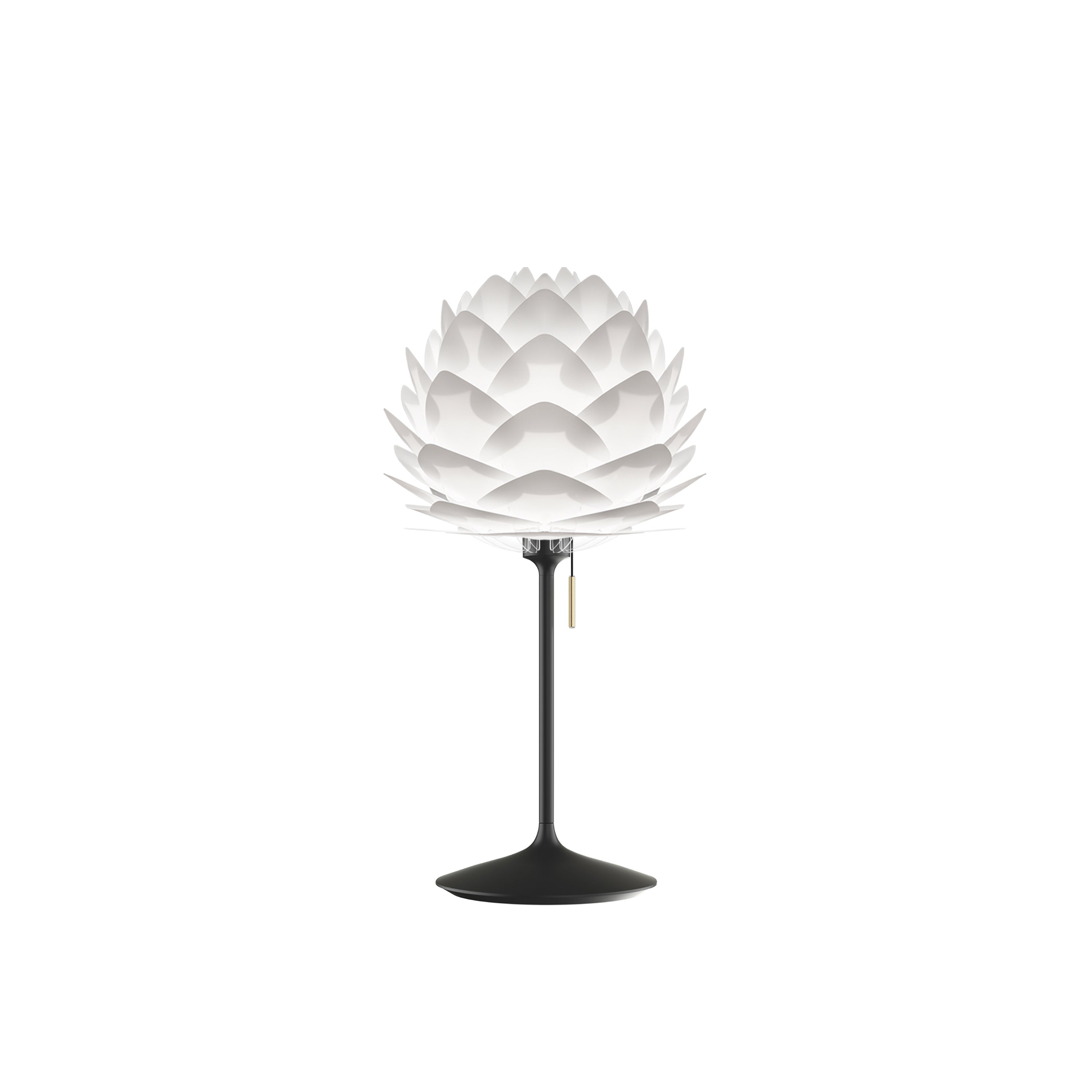 Silvia Champagne Table Lamp: Mini - 13.4