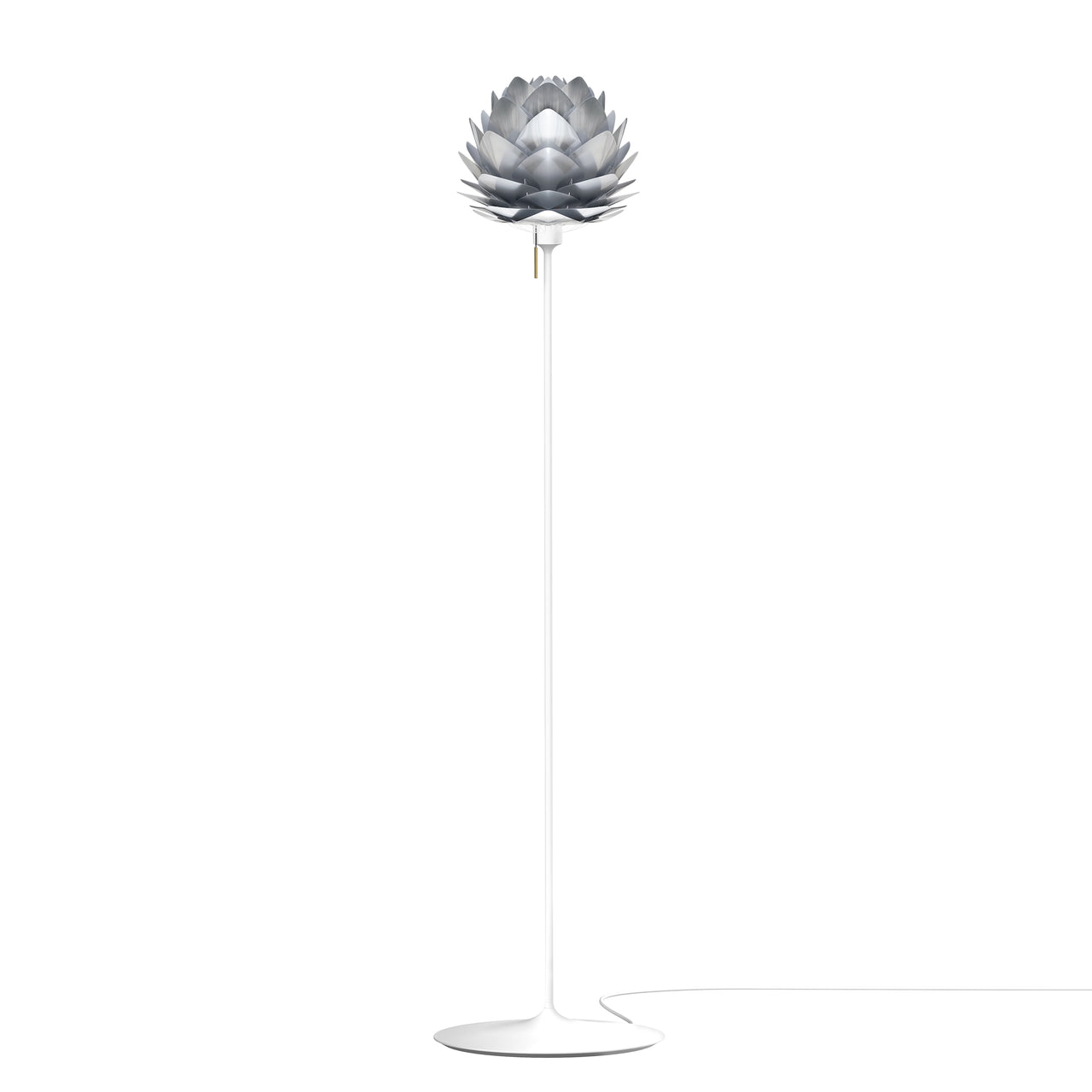 Silvia Champagne Floor Lamp: Mini - 13.4