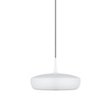 Clava Dine Pendant: Matt White + Black + Plug-in