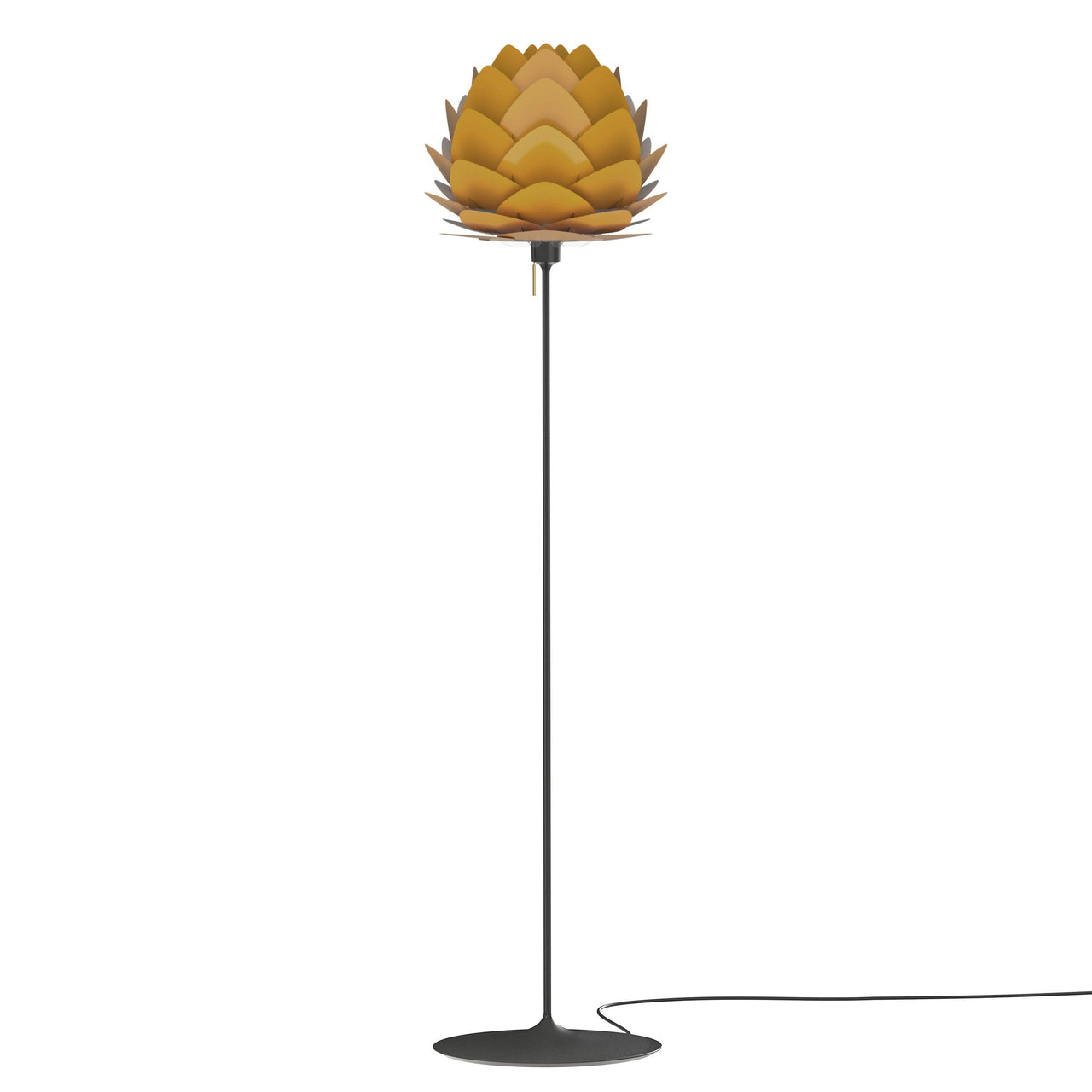 Aluvia Champagne Floor Lamp: Mini - 15.8
