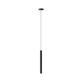 Chimes Tall Pendant Lamp: Black Oak