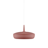 Clava Dine Pendant: Red Earth + White + Plug-in