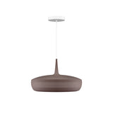 Clava Dine Pendant: Umber + White + Canopy