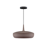 Clava Dine Pendant: Umber + Black + Canopy