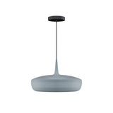 Clava Dine Pendant: Slate + Black + Canopy
