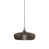 Clava Dine Wood Pendant: Dark Oak + Black (Plug-in)
