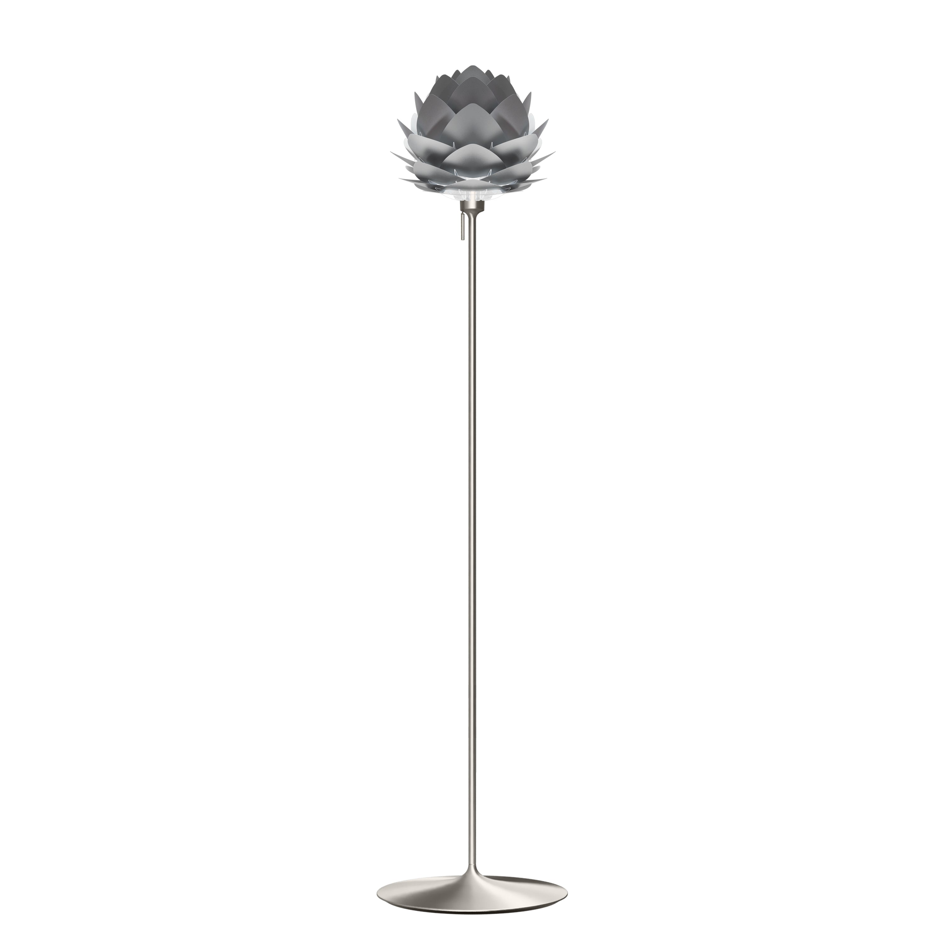 Silvia Champagne Floor Lamp: Mini - 13.4