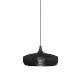 Clava Dine Wood Pendant: Black Oak + Black (Plug-in)