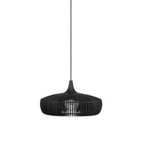 Clava Dine Wood Pendant: Black Oak + Black (Plug-in)