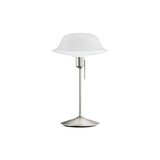 Butler Table Lamp: Brushed Steel