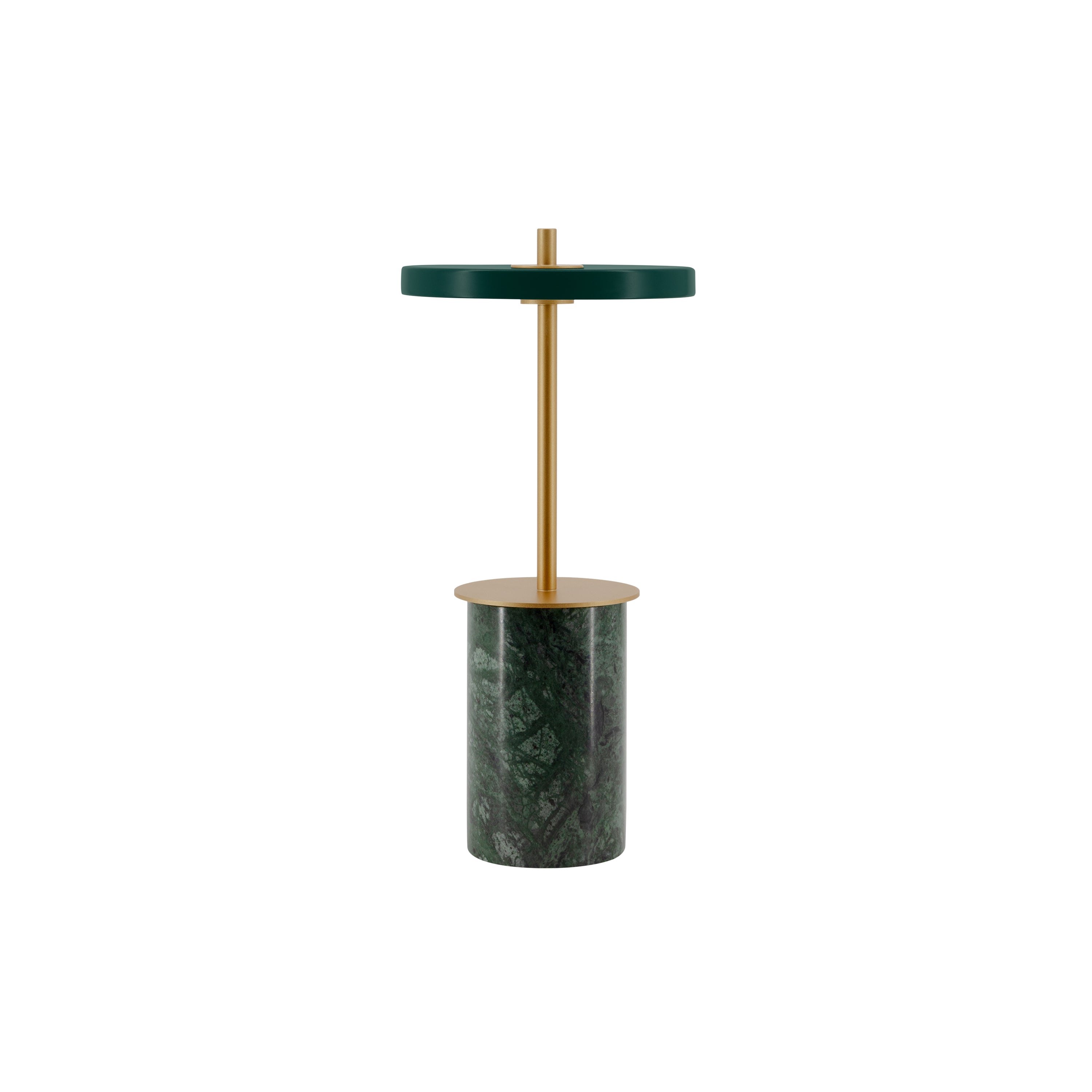 Asteria Move Mini Portable Lamp: Green Marble