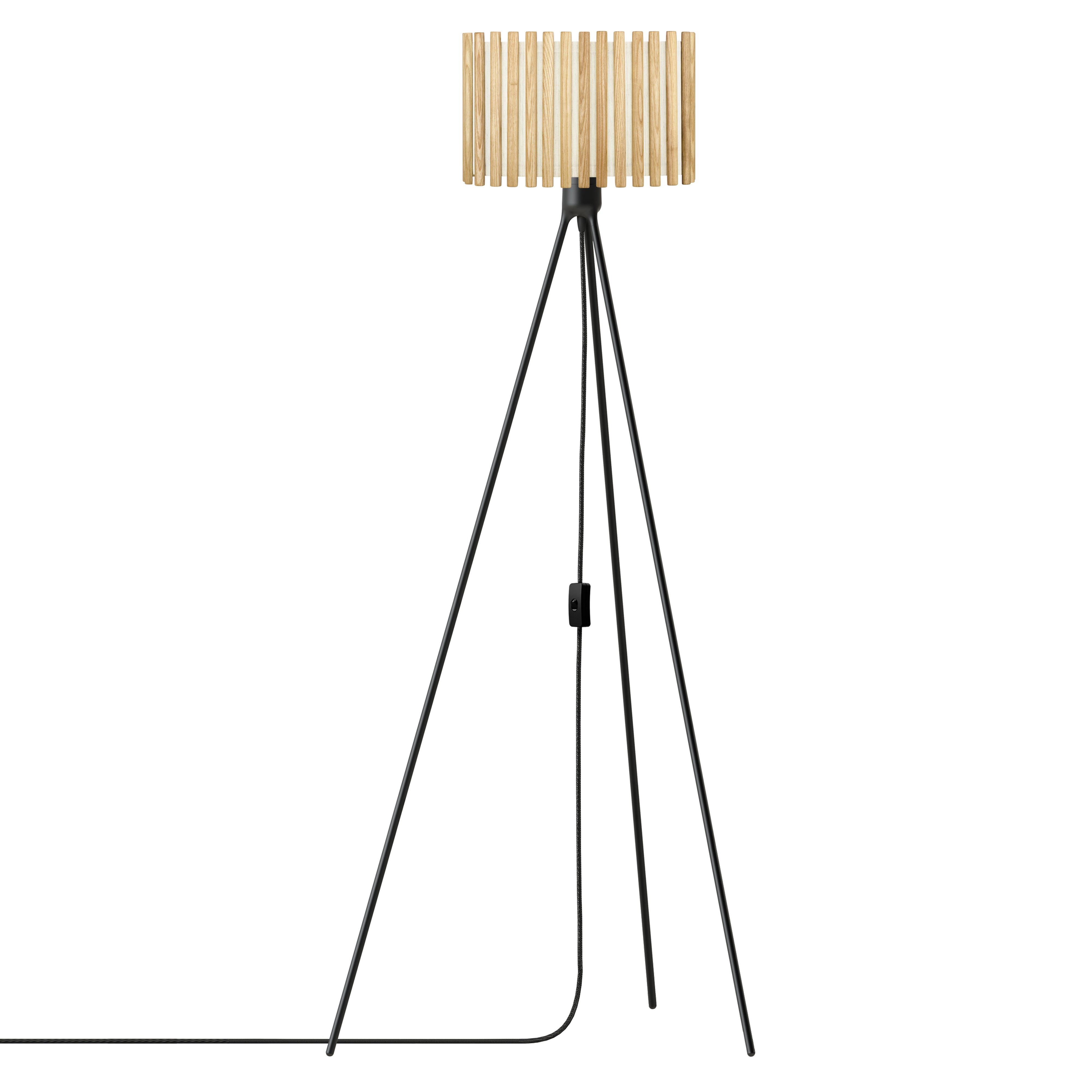 Komorebi Tripod Floor Lamp: Rectangular + Medium - 13