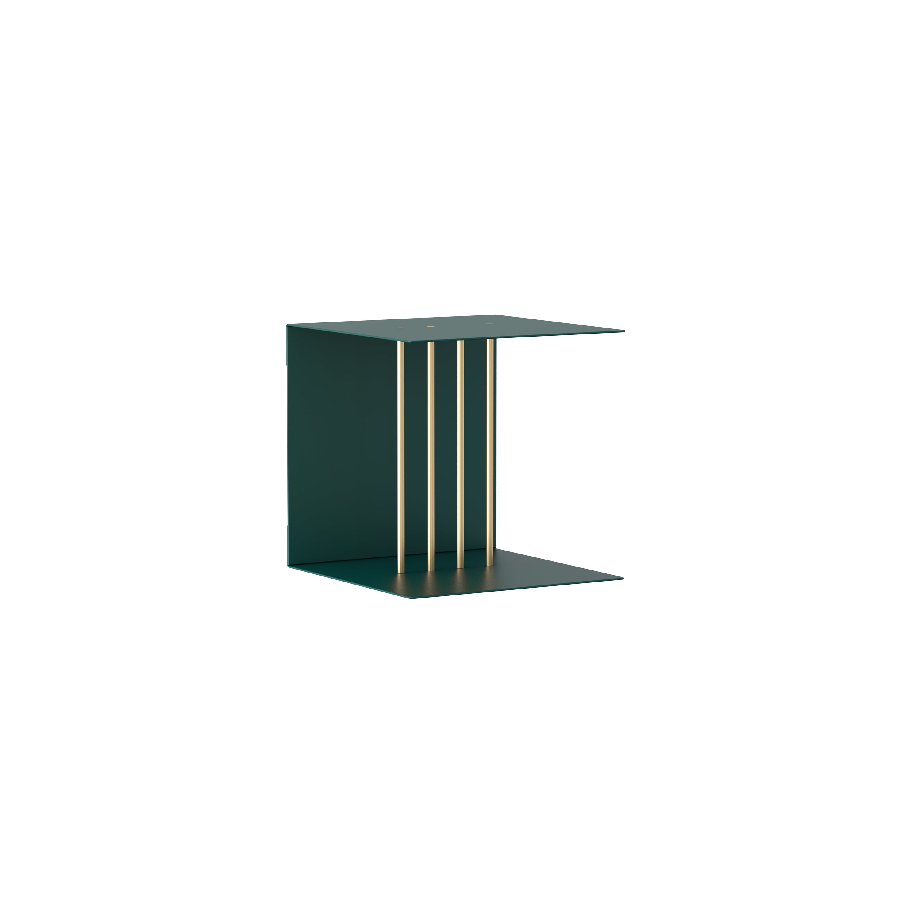 Teaser Shelf: 1 Layer + Forest Green