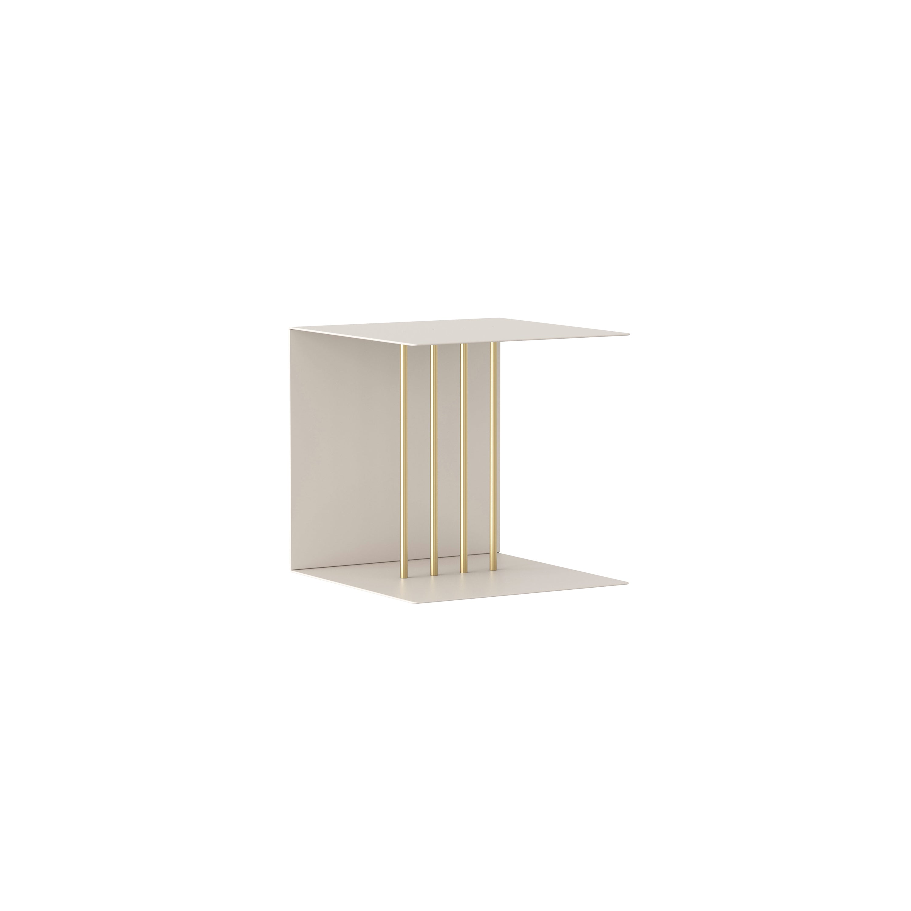 Teaser Shelf: 1 Layer + Pearl White
