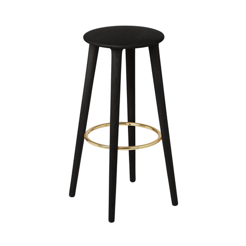 The Socialite Bar + Counter Stool: Bar + Black Oak