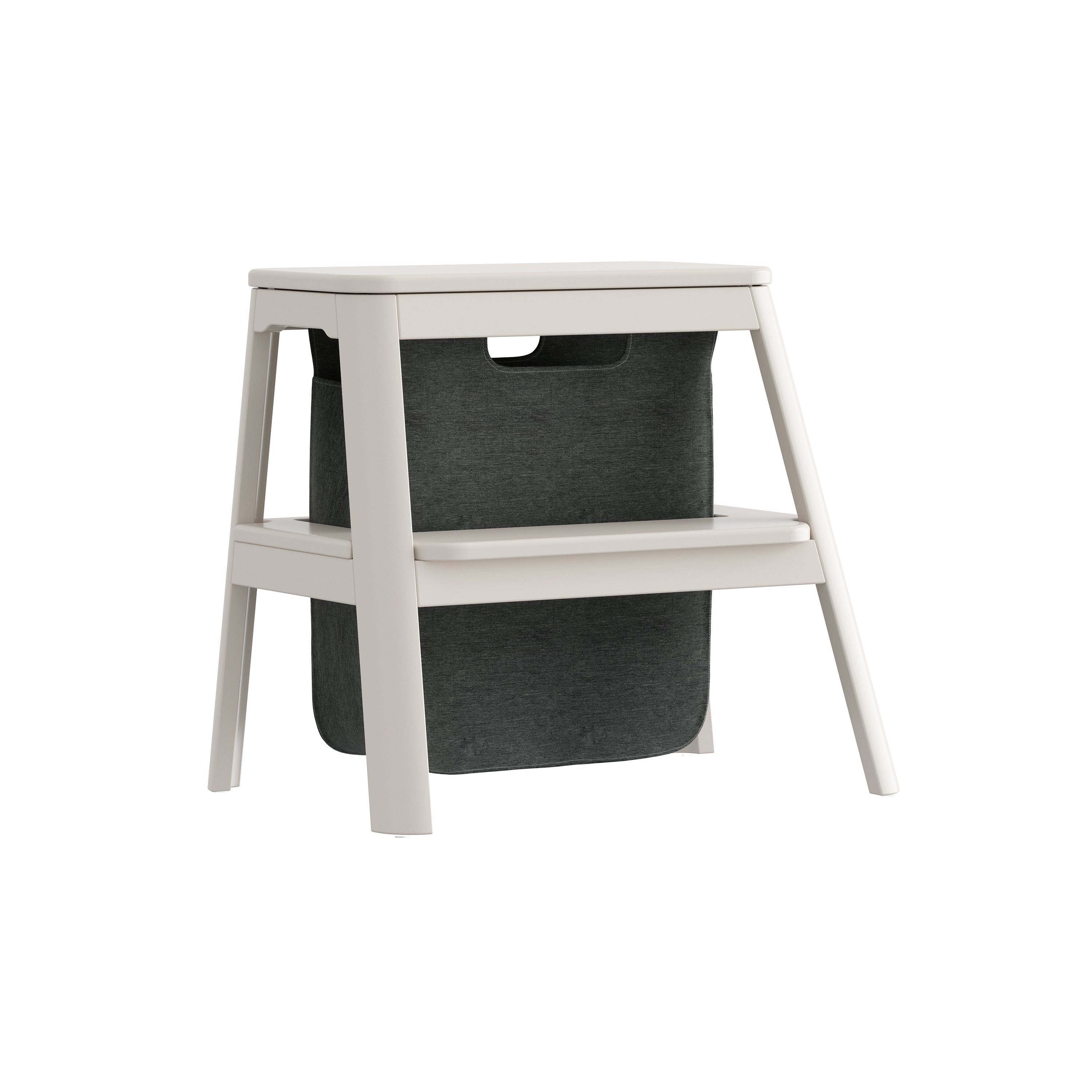 Step It Up Stool: Pearl White