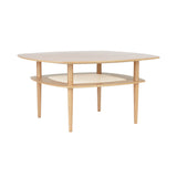 Together Coffee Table: Square + Oak