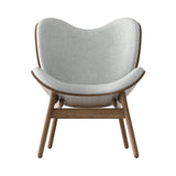 A Conversation Piece Lounge Chair: Dark Oak + Sterling