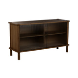 Italic Sideboard: Glass + Dark Oak + 2 Glass Doors