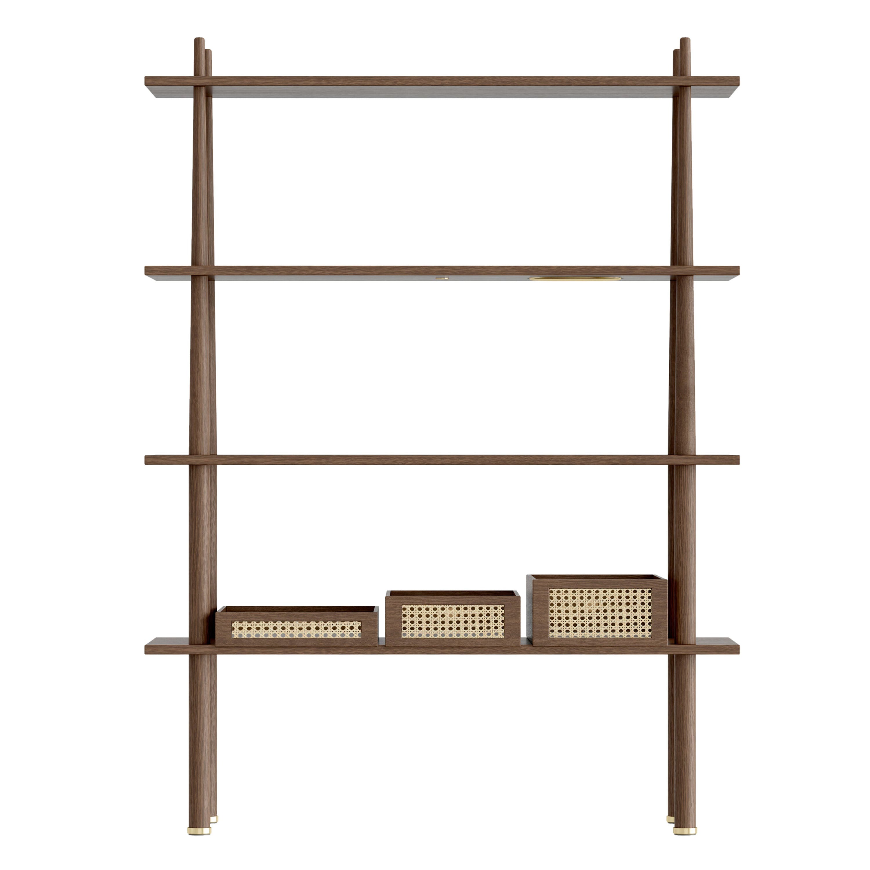 Stories Shelving: Dark Oak + Excluded