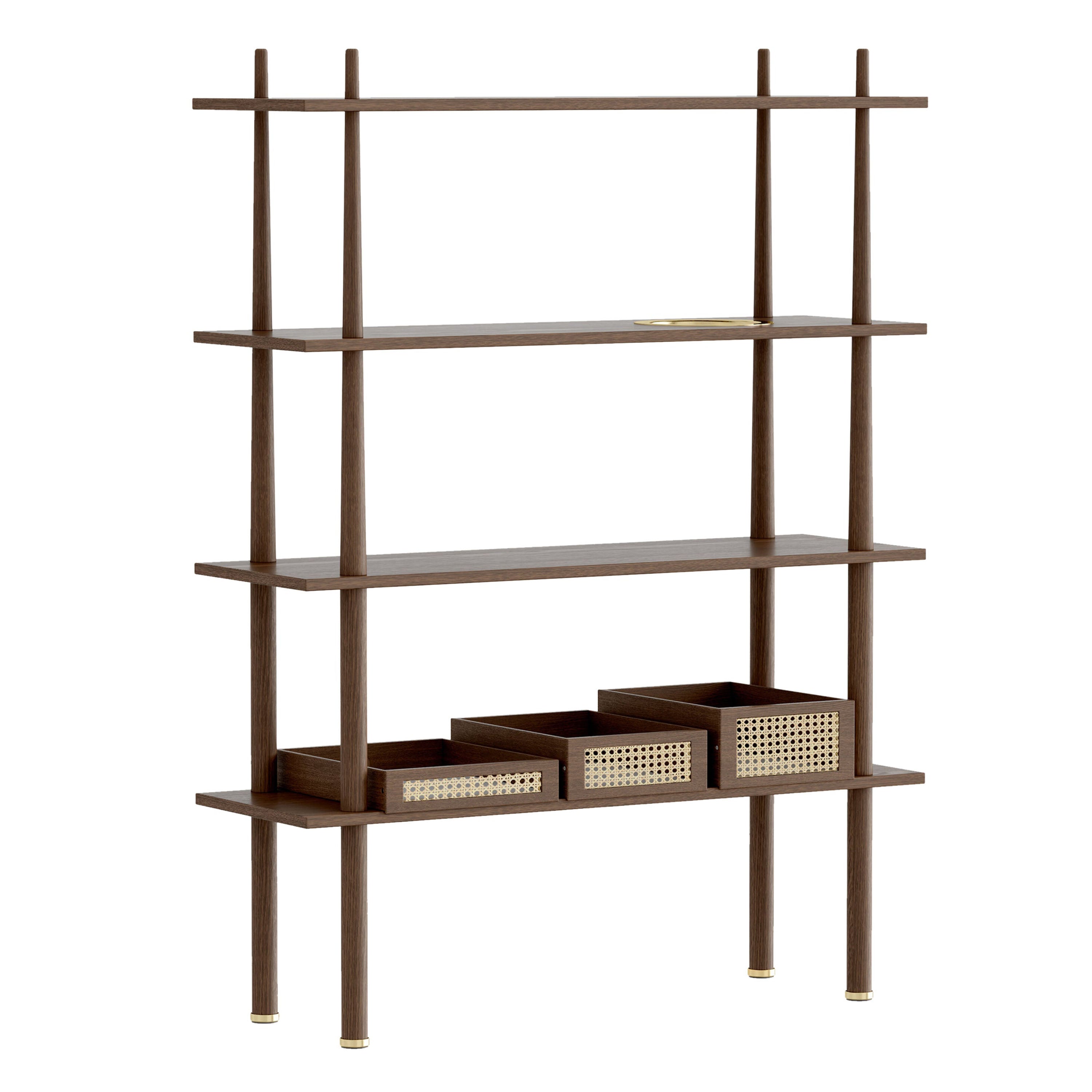 Stories Shelving: Dark Oak + Excluded