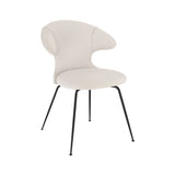 Time Flies Dining Chair: Black + White Sands