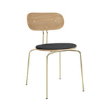 Curious Chair: Brass + With Shadow Cushion
