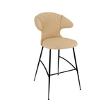 Time Flies Bar Stool: Black + Summer Shine