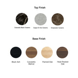 Monoplauto Oval Dining Table: Extra Large + Stone Top