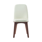 Utility Highback Dining Chair: Natural Walnut