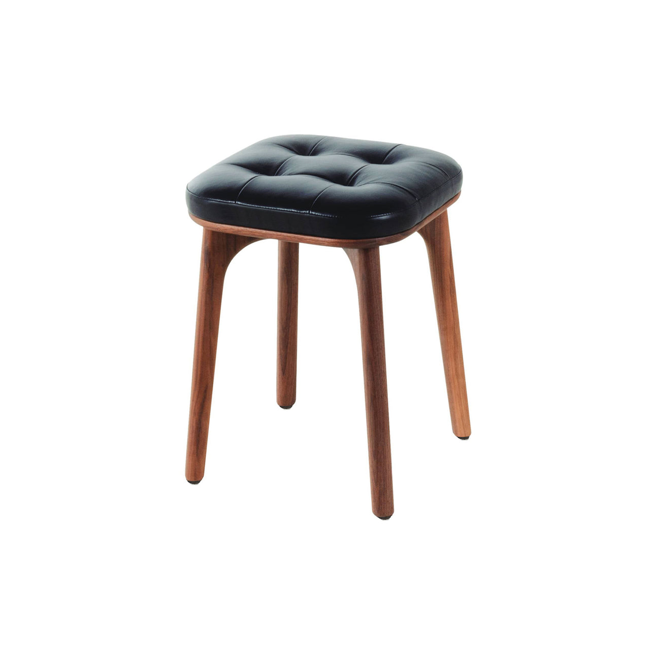 Utility Stool: H460 + Natural Walnut