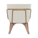Utility Lounge Chair: Full Back + Soaped Walnut