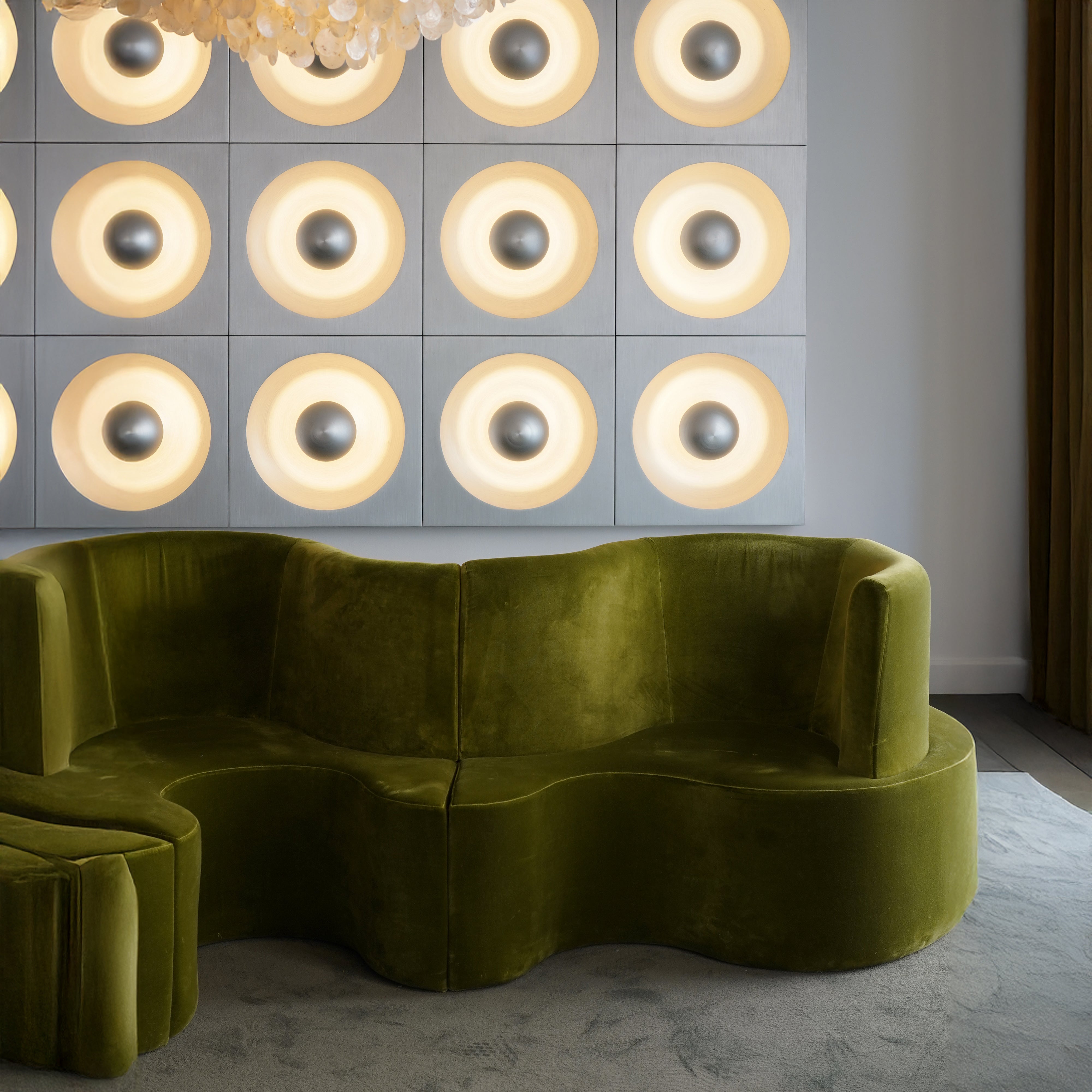 Cloverleaf Sofa Modules: Upholstered
