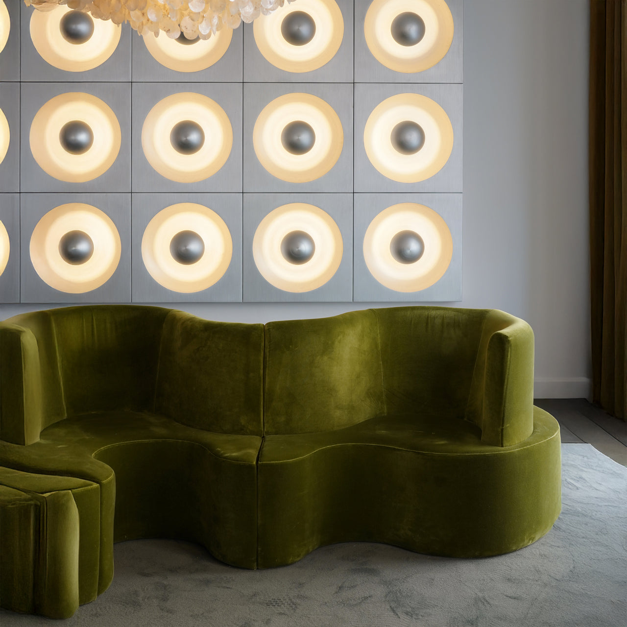 Cloverleaf Sofa Modules: Upholstered