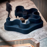 Cloverleaf Sofa with Extension